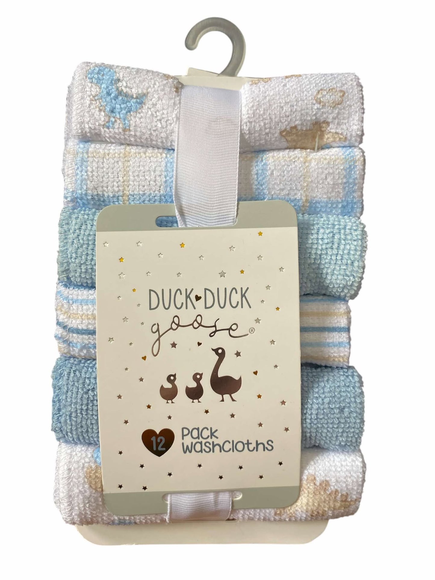 12 Pack Baby Washcloths
