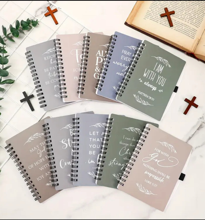 Scripture Notebook With Pen