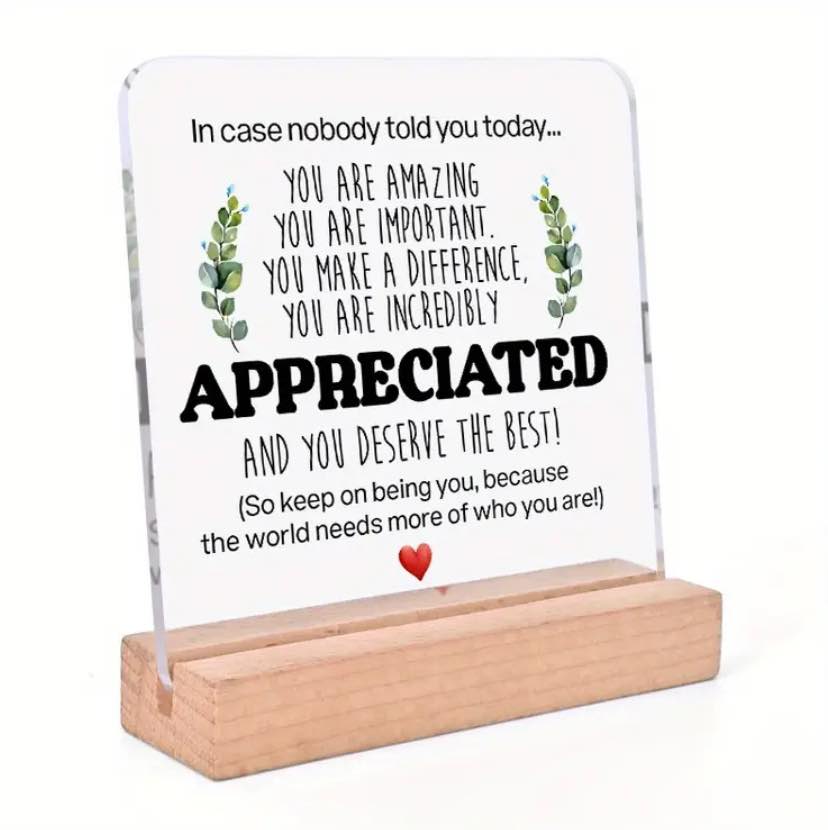 Acrylic Desk Signs