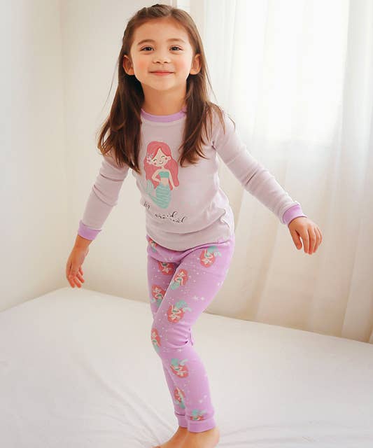 Snug Sea-Maid Cotton Long Sleeve PJs