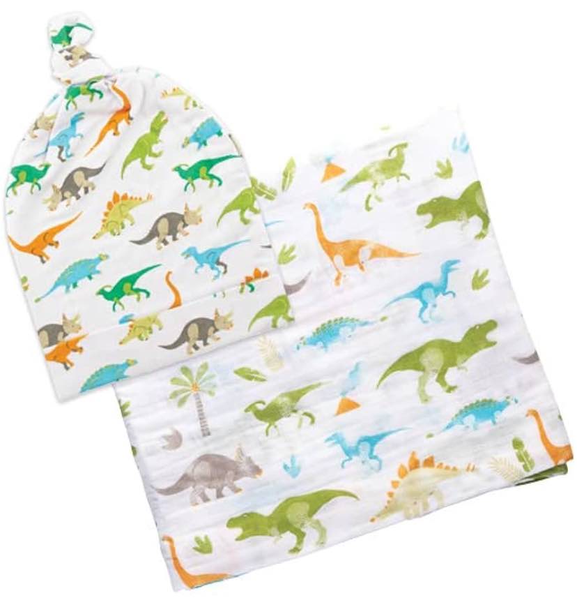 Bamboo Swaddles with Hats