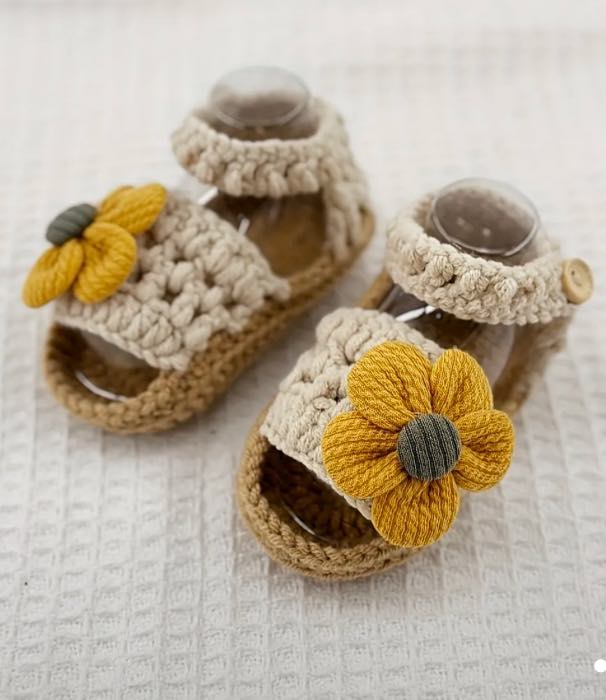 Knit Baby Sandals
