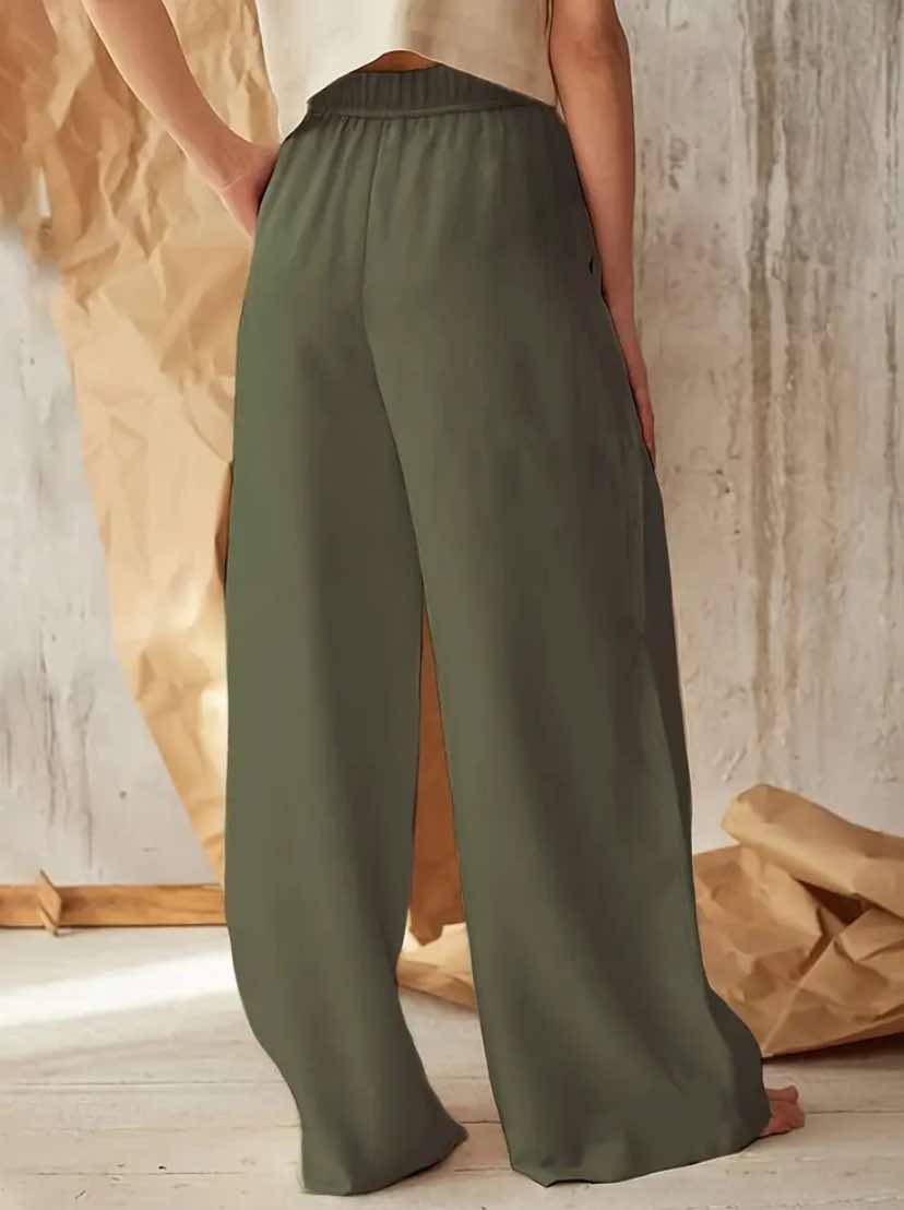Wide Leg Sailor Pants
