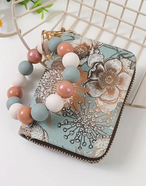 Wristlet keychain and wallet