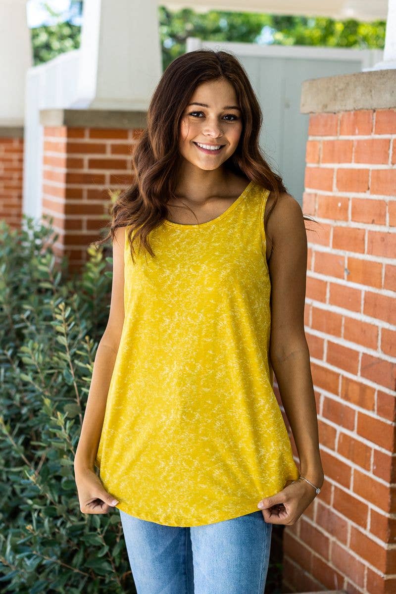 Acid Wash Tank Top