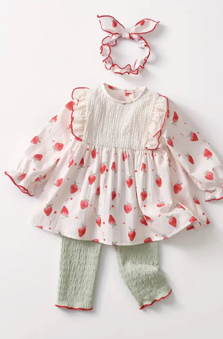 Strawberry Sweet 3 Piece