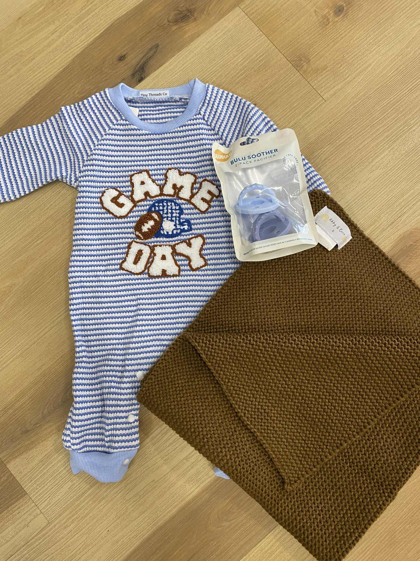 Game Day Waffle Knit