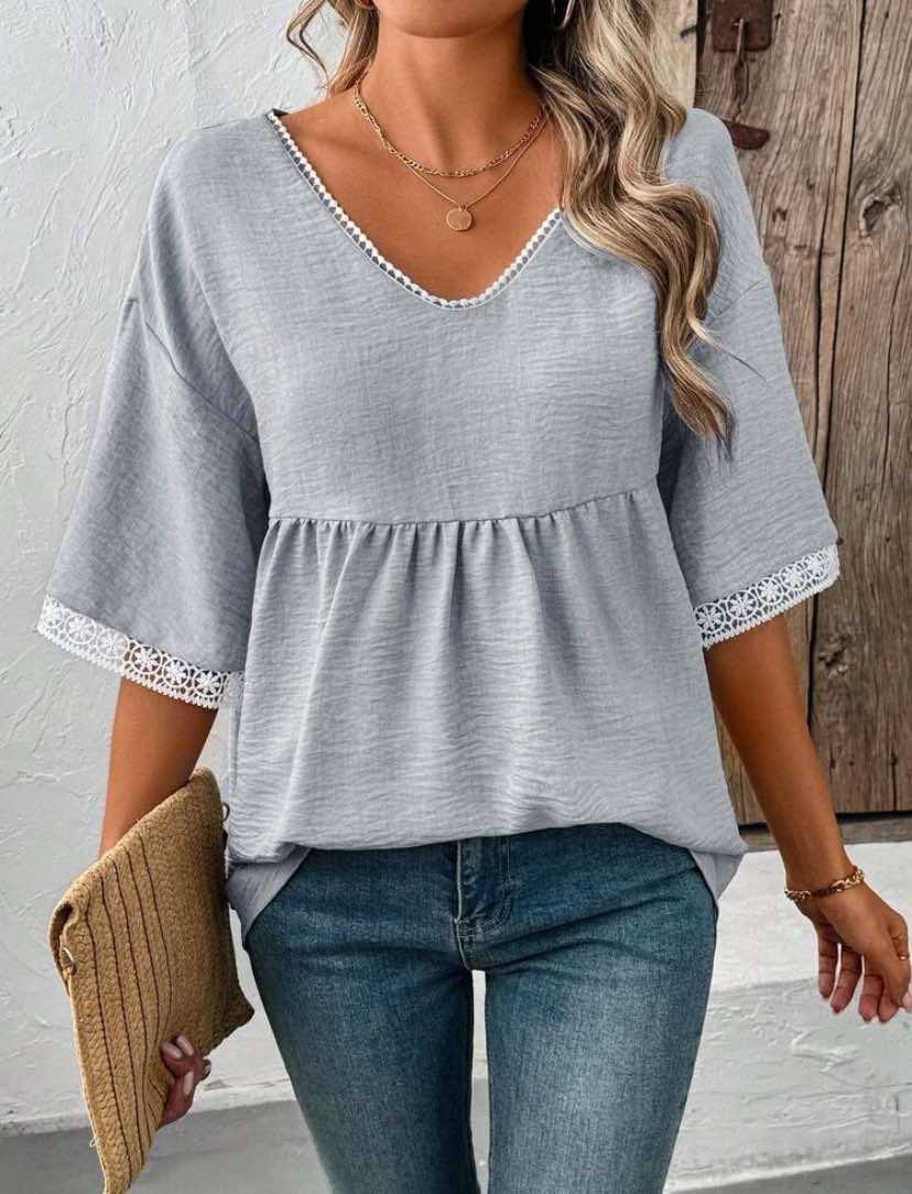 Woven Contrast Lace Trim