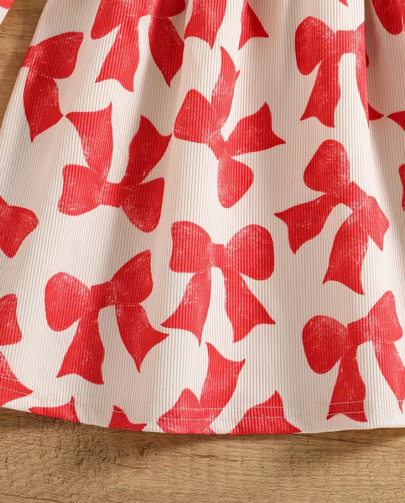 Red Bow Dress