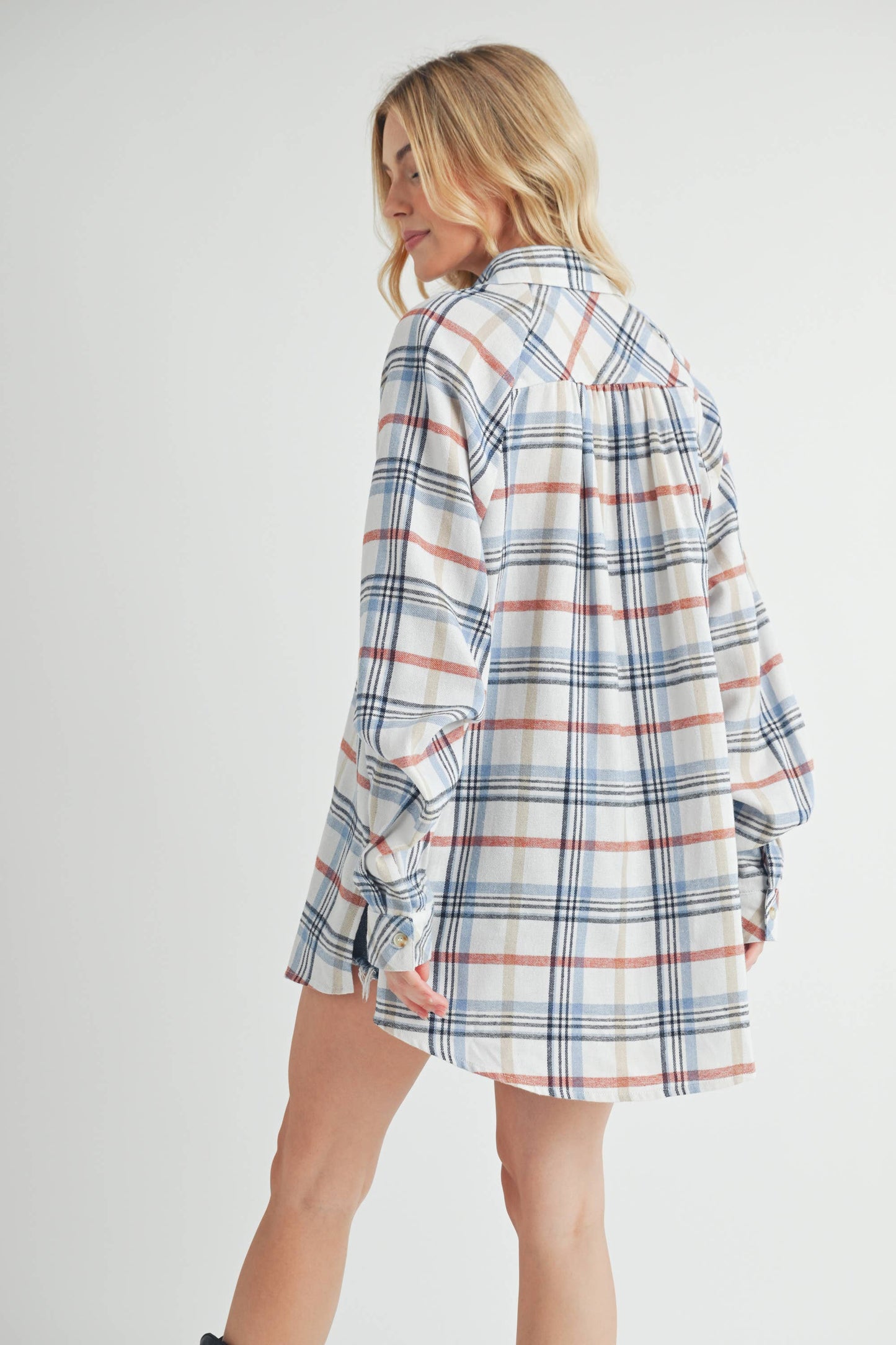 8375EN Abri Plaid Flannel Shirt