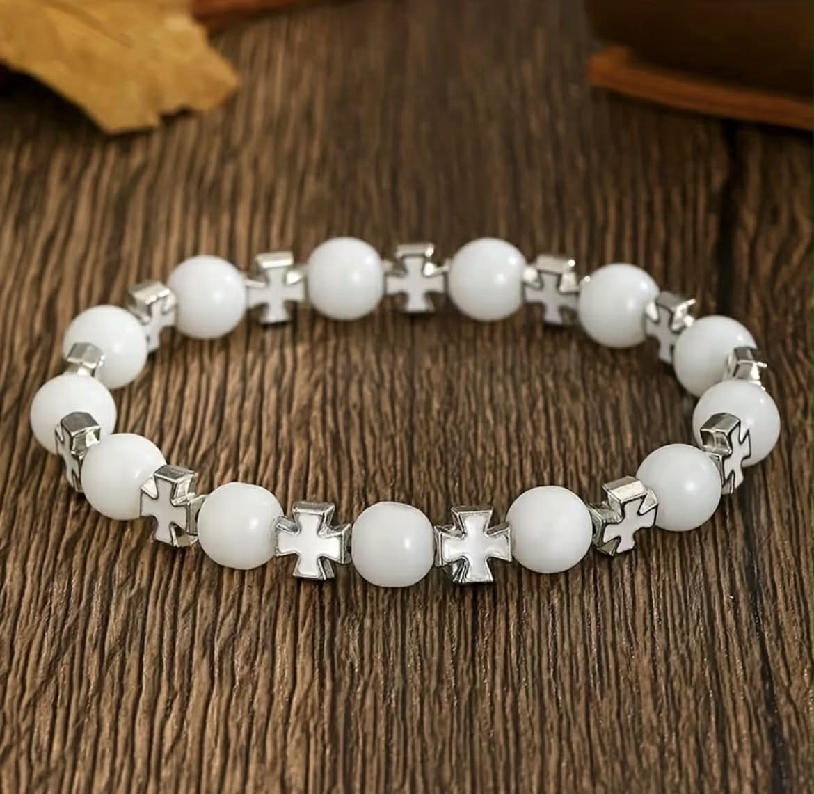 Geometric Cross Bracelets