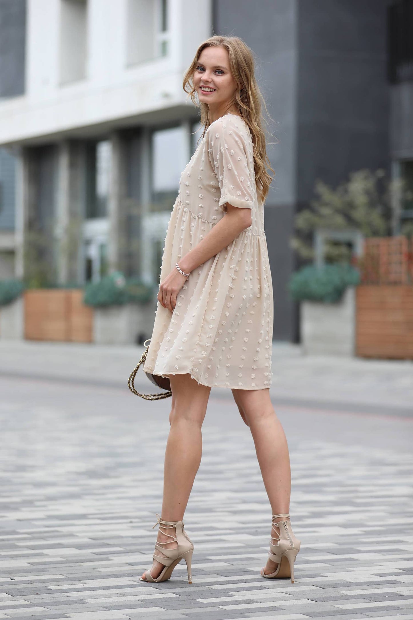 Swiss Dot Babydoll Dress Collection