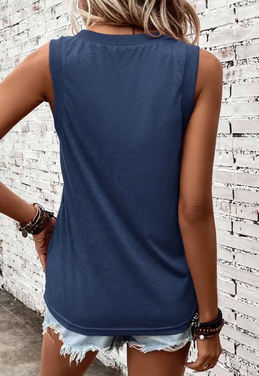 V-Neck Minimalist Tank