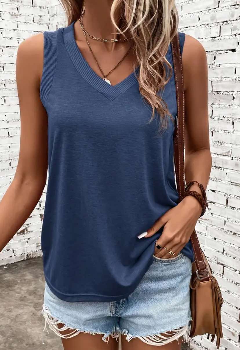 V-Neck Minimalist Tank