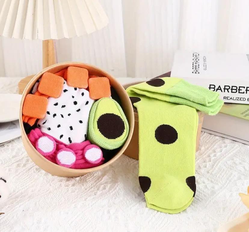 Sushi and Salad Socks
