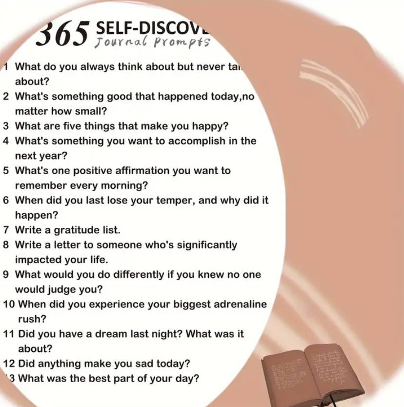 365 Self Discovery Journal Prompts