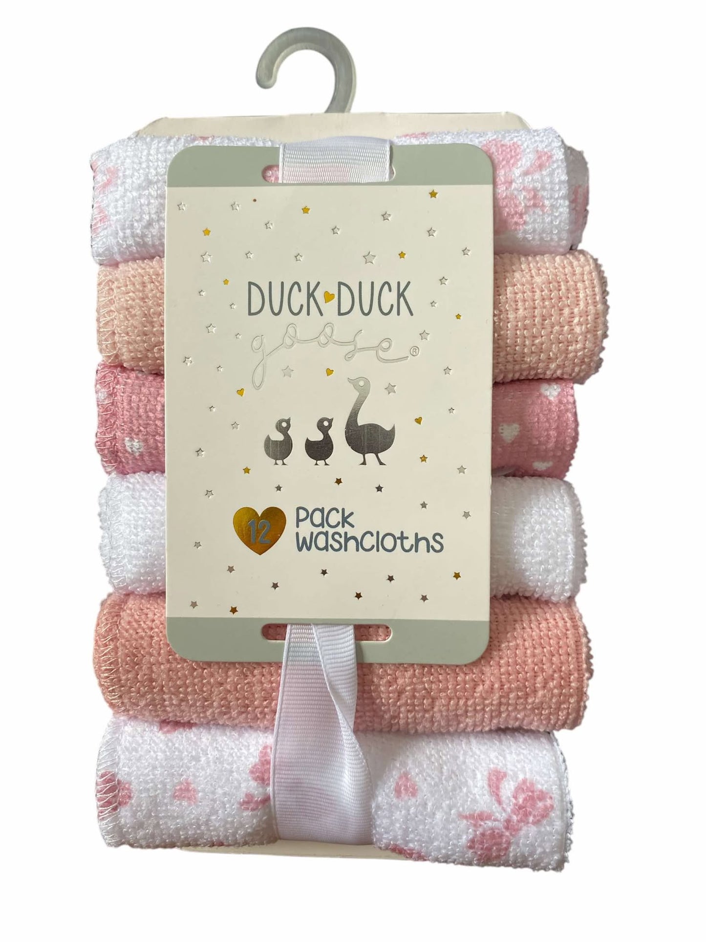 12 Pack Baby Washcloths
