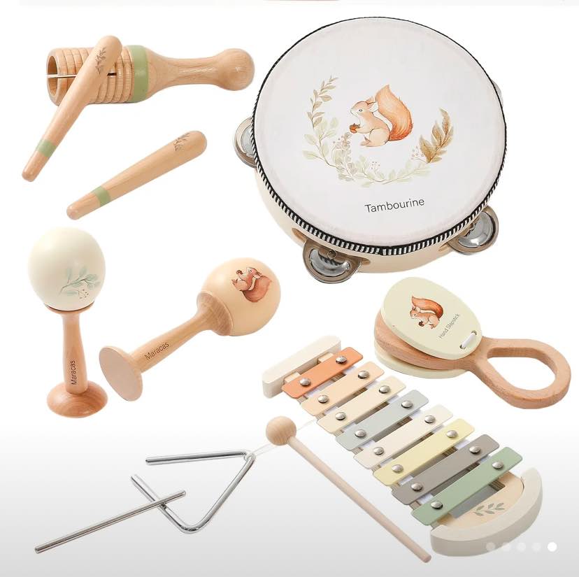 Wood Musical Set