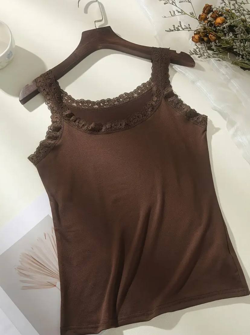 Lace Strap Tanks
