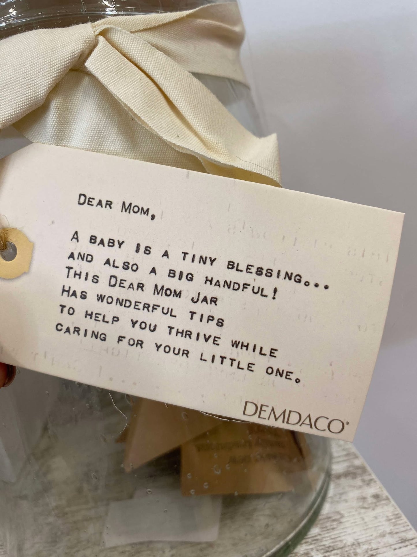 Dear Mom Jar