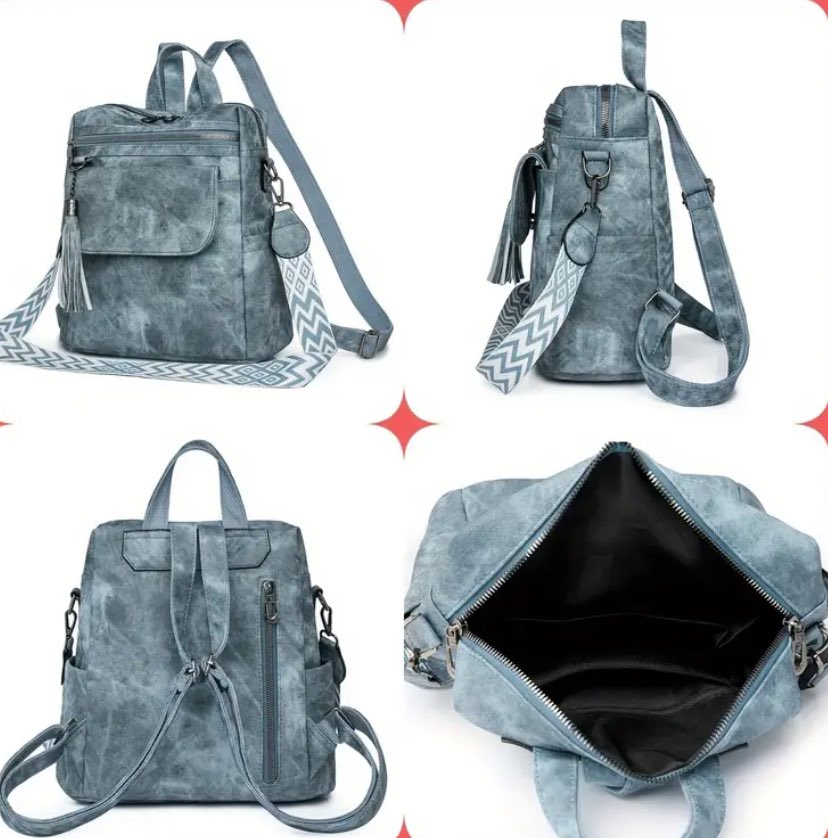 Canvas Backpack Tote