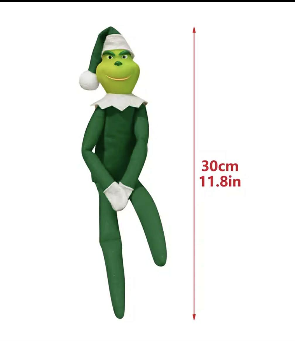 Grinch Elf On The Shelf