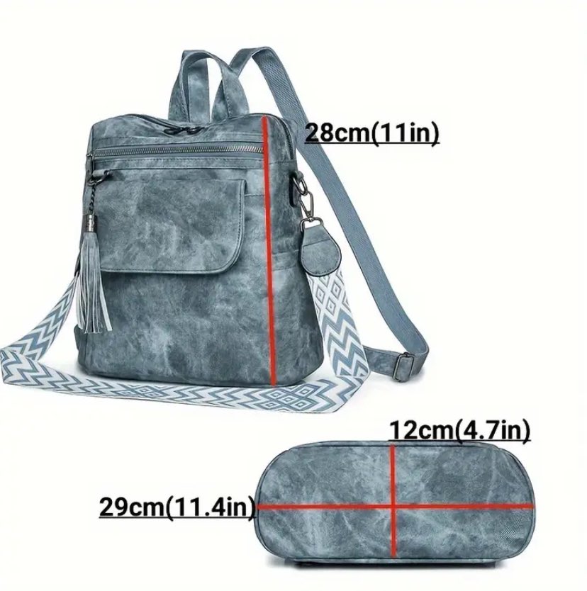 Canvas Backpack Tote