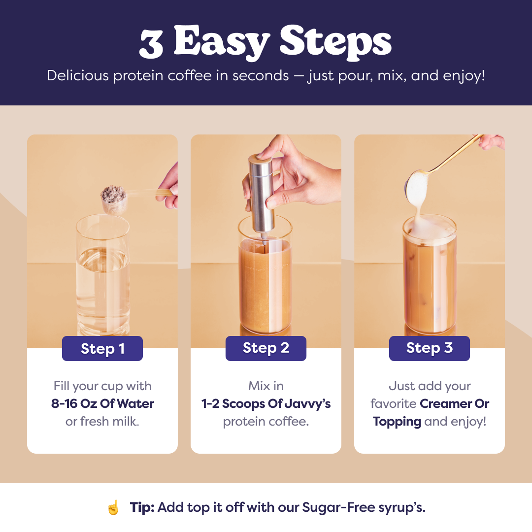 JAVVY - French Vanilla Protein Coffee