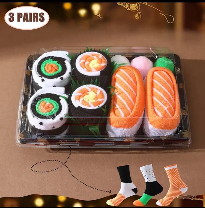 Sushi and Salad Socks