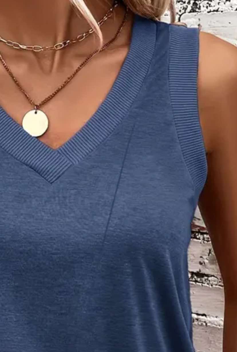 V-Neck Minimalist Tank