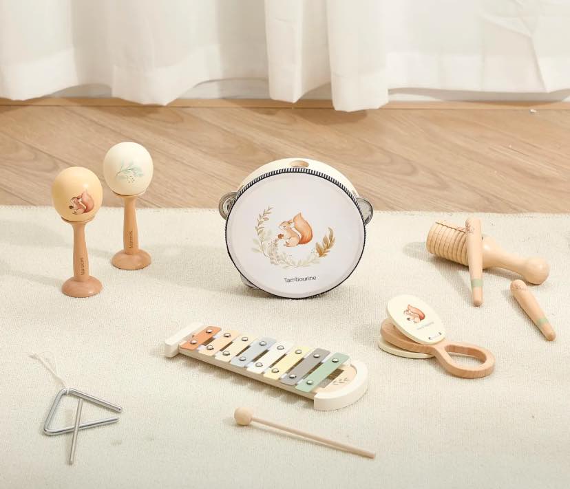 Wood Musical Set