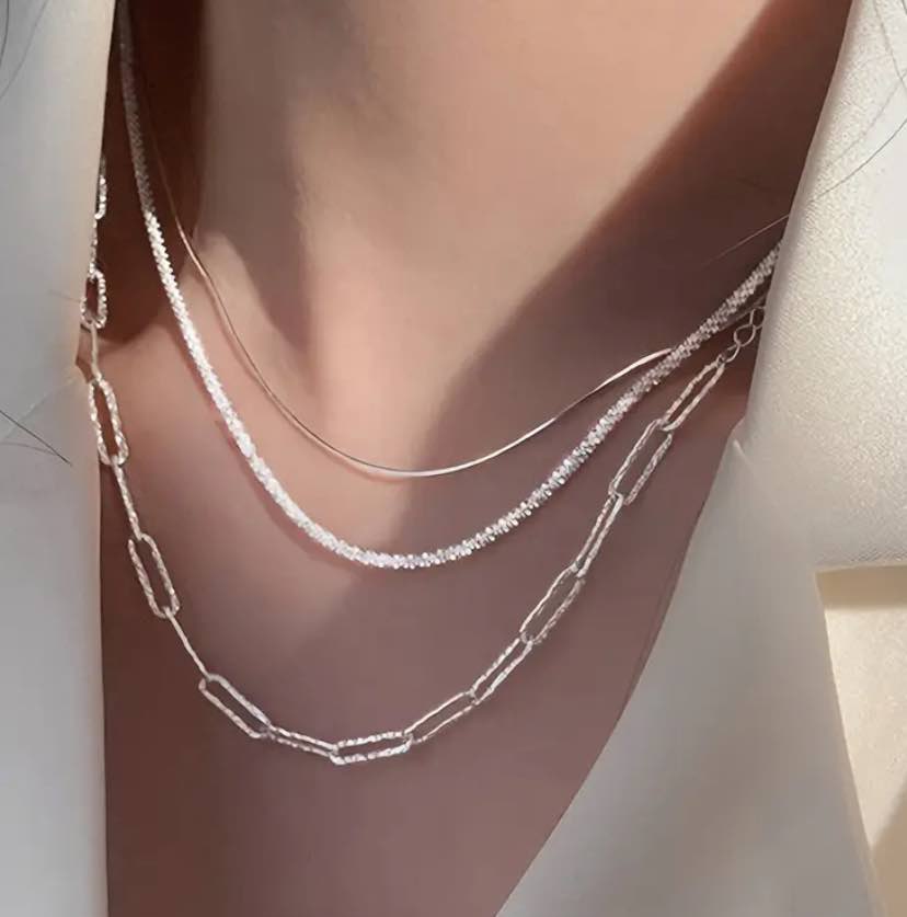 Silver Necklaces