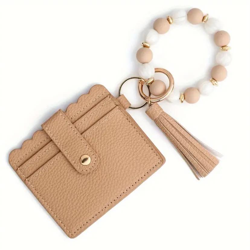 Wristlet keychain and wallet