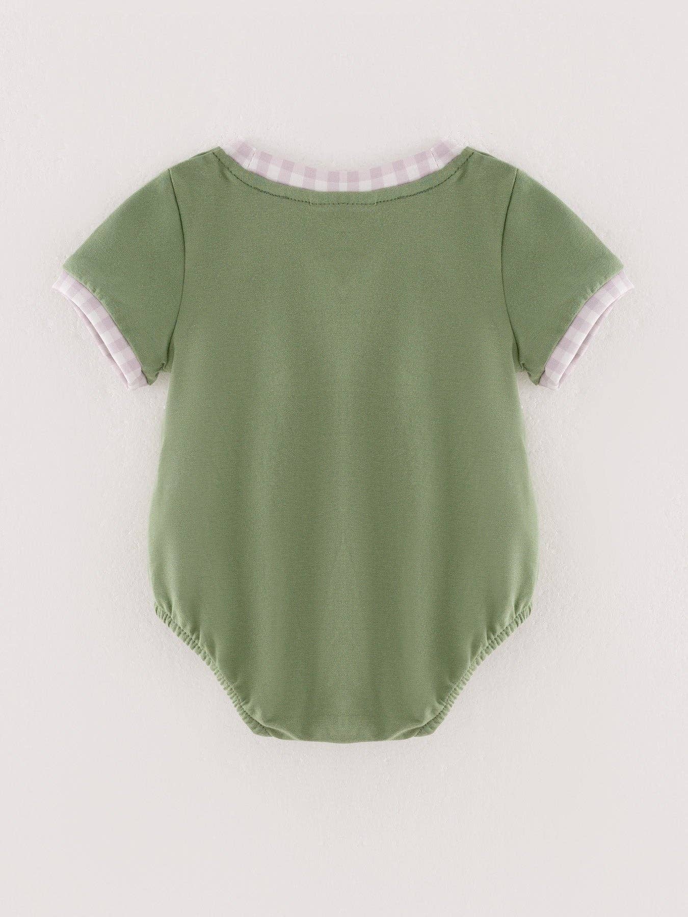 Halloween Pumpkin Boys Chenille patches Romper