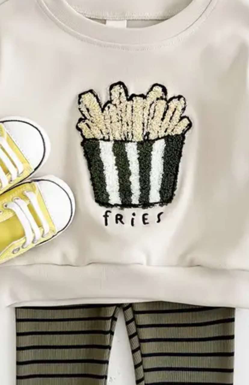 Fries Applique Set