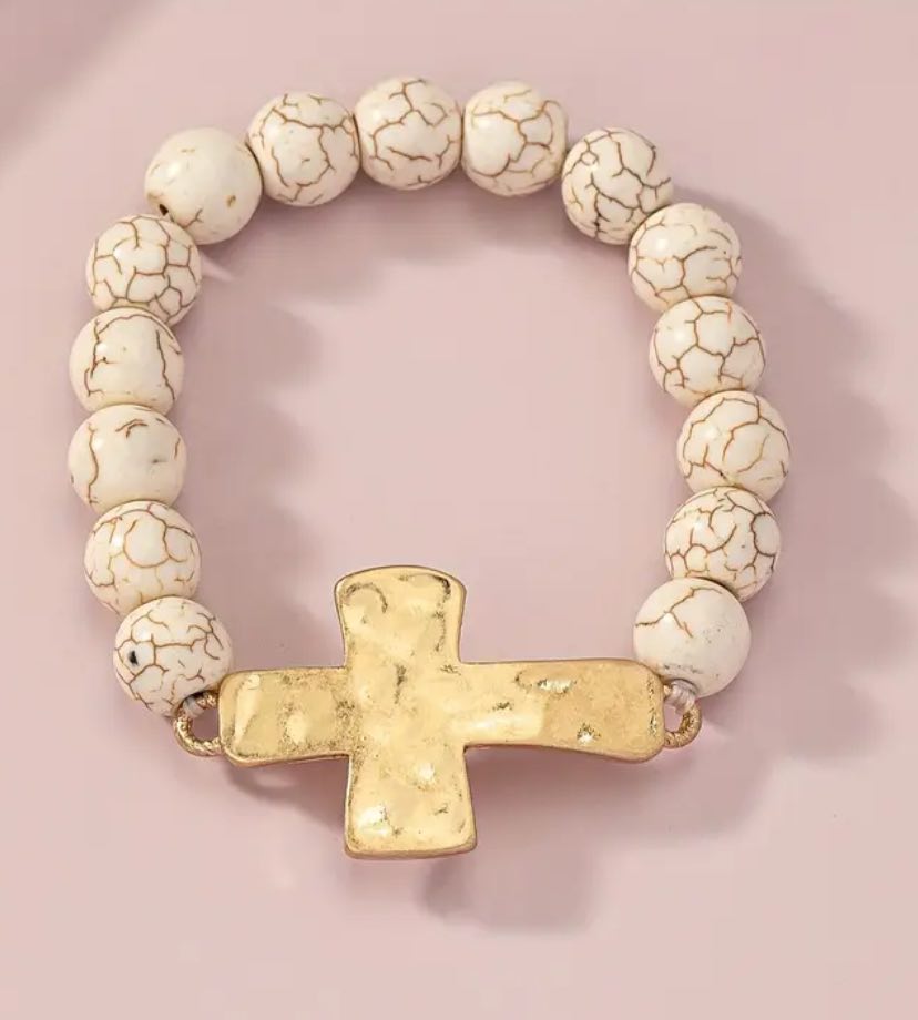 Retro and Stone Bracelet