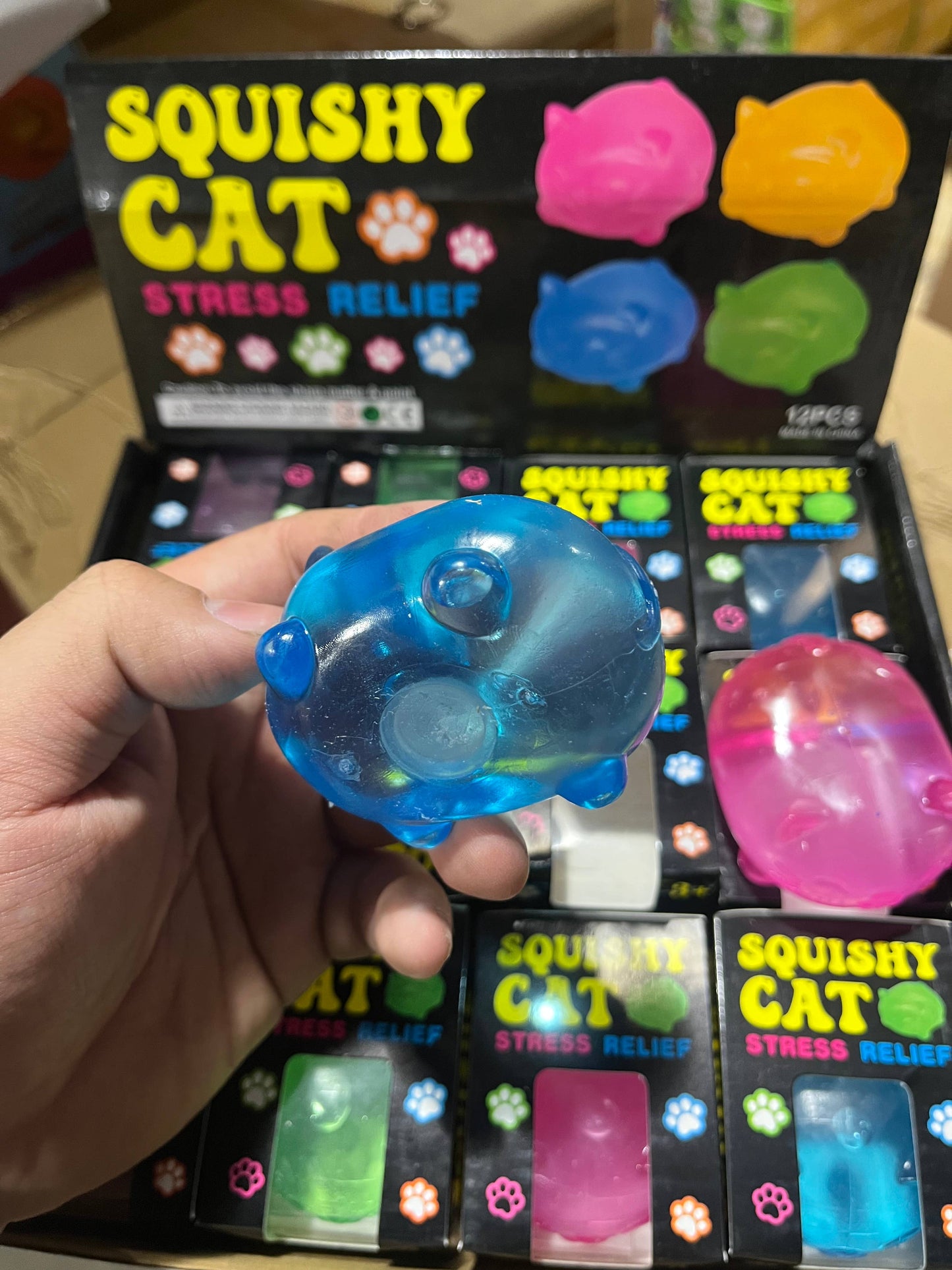 Sugar Squeeze Fortune Cat Squishy - A090