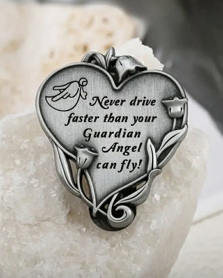 Metal Guardian Angel Visor Clips
