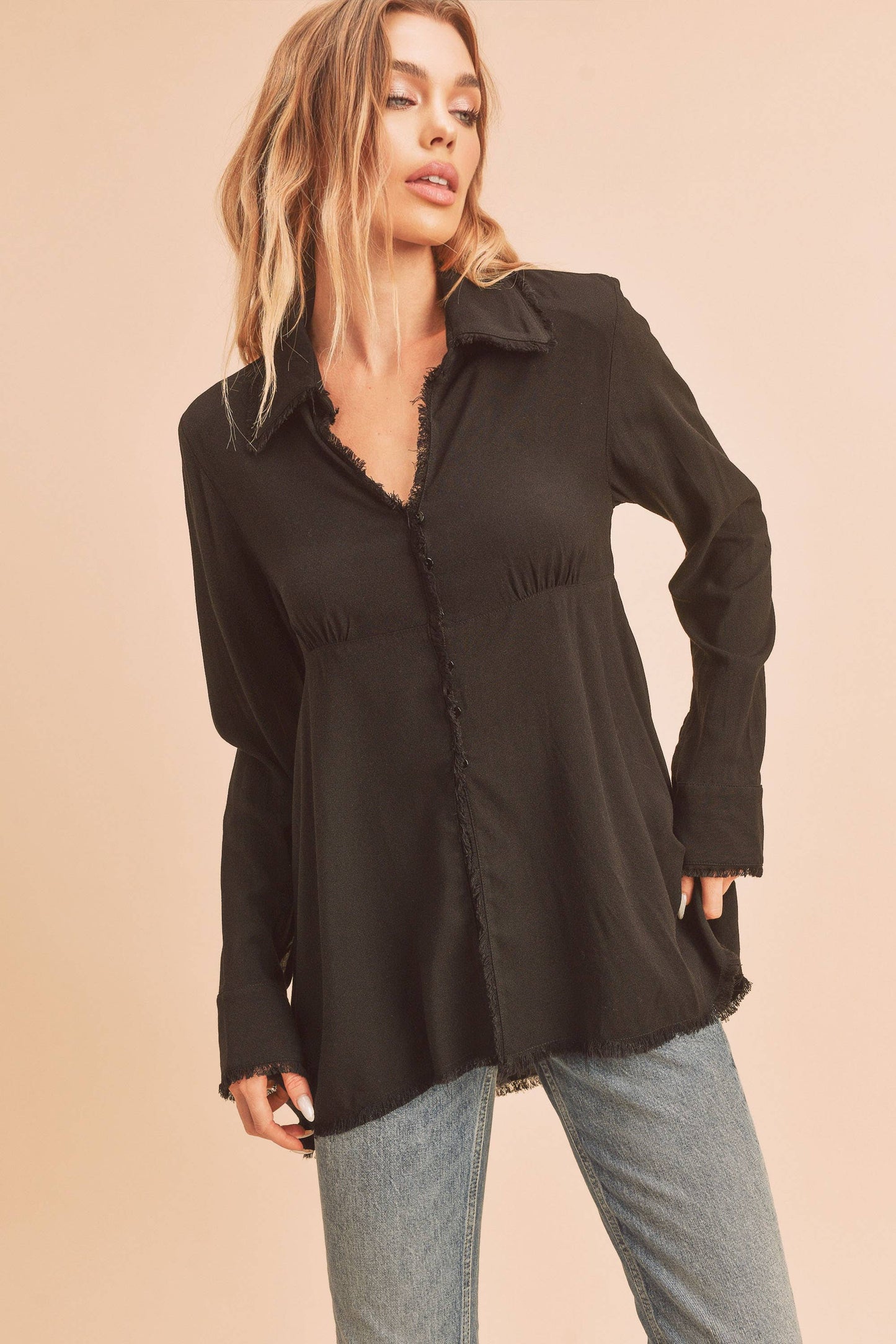 8138BK Holly Top