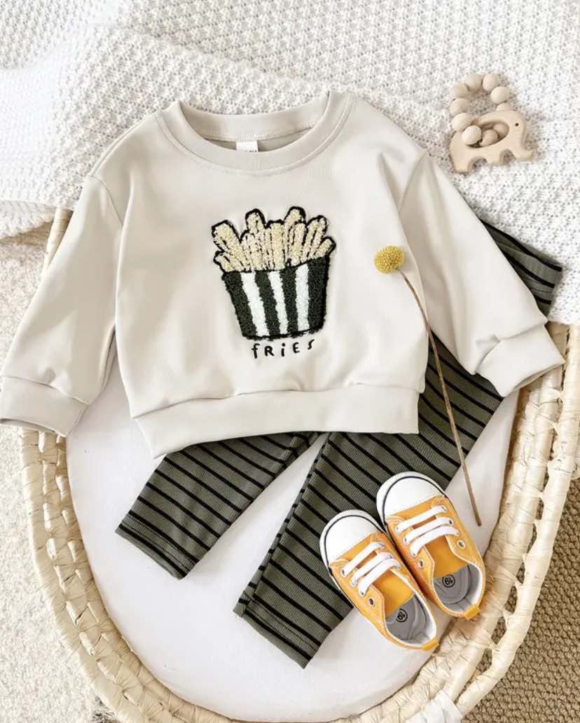 Fries Applique Set