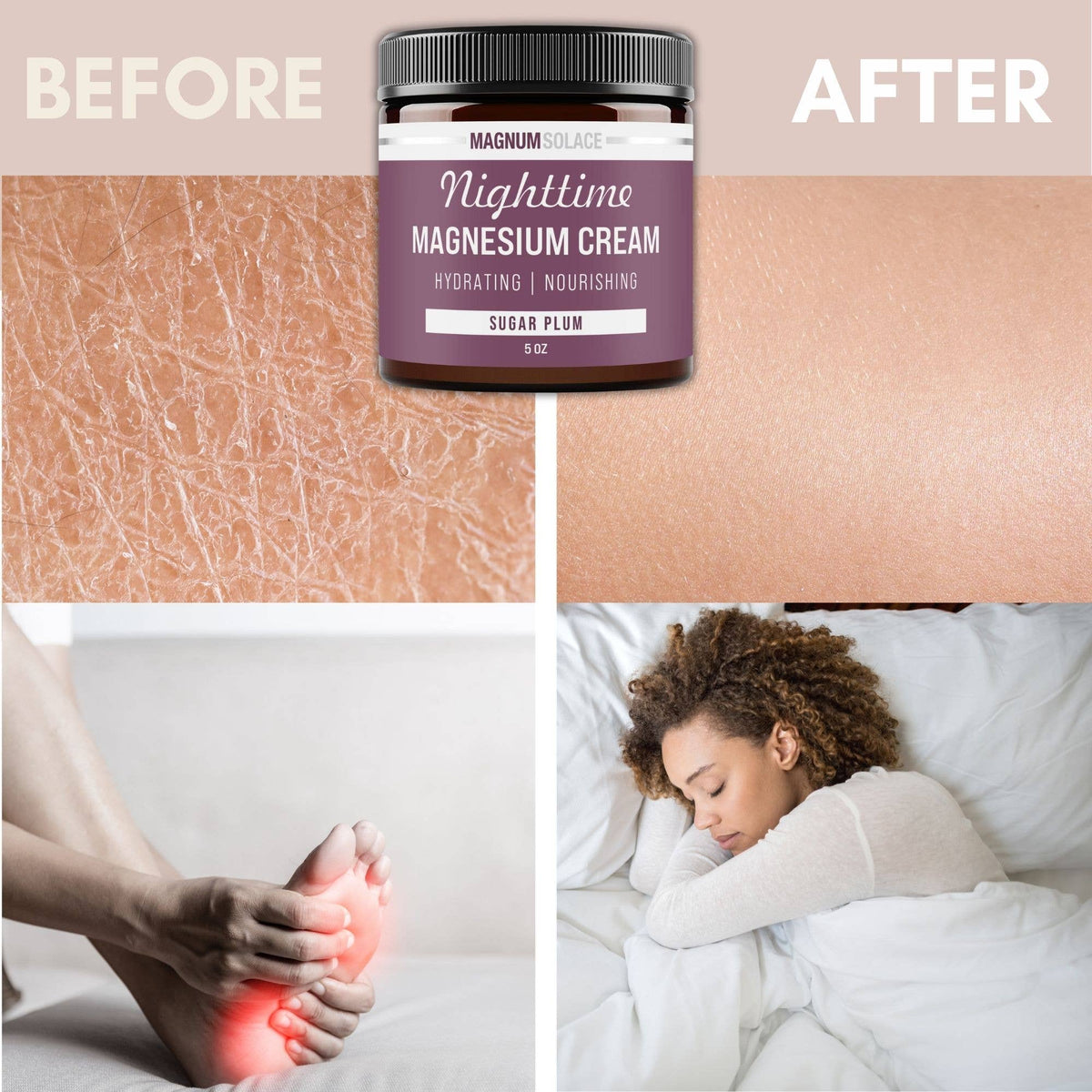 Nighttime Magnesium Cream- Collection