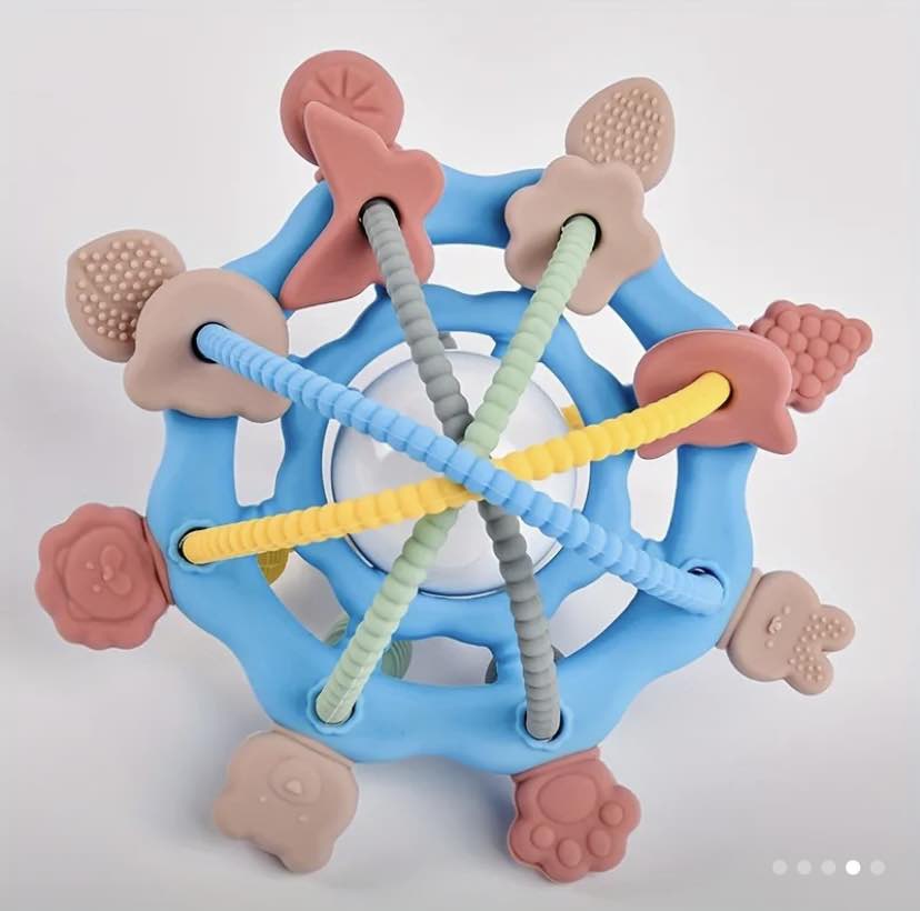 Silicon Pull Toy Teether