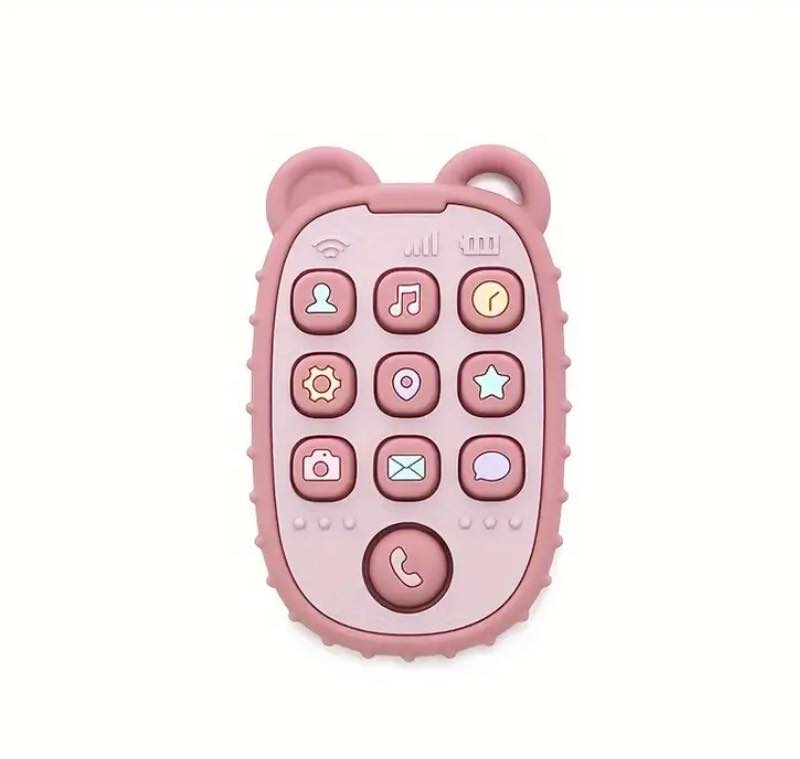 Silcon Phone Teether - 3 colors