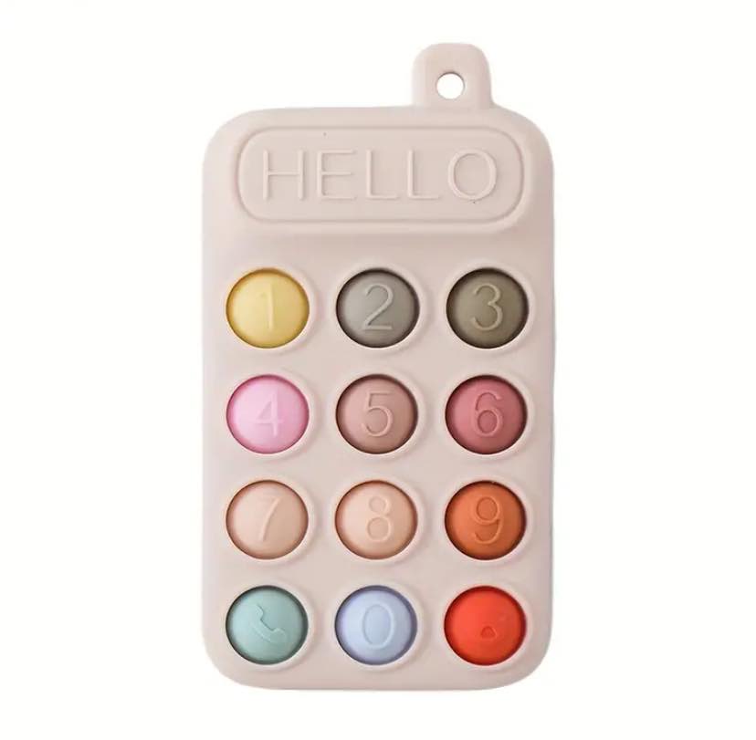Silcon Phone Teether - 3 colors