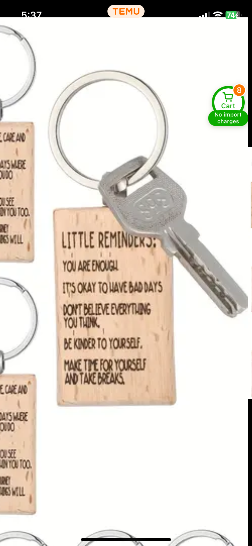 Little Reminders Keychain