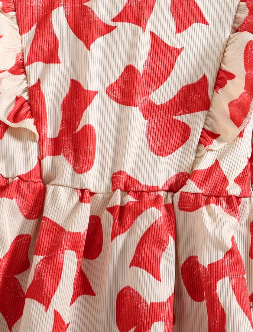 Red Bow Dress
