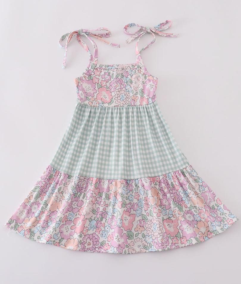 Garden Gingham Mommy and Me Dress