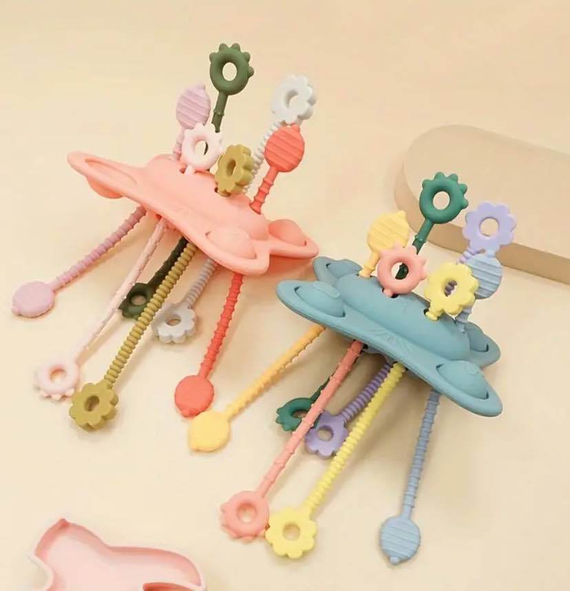 Silicon Pull Toy Teether
