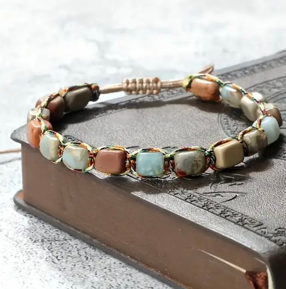 Square Stone Bracelets
