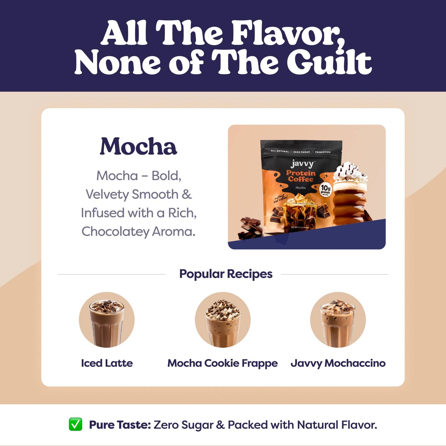 JAVVY - French Vanilla Protein Coffee